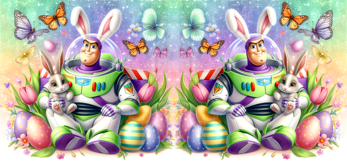 Easter Cartoon Character 11oz Mug | Cute Easter Ceramic Mug