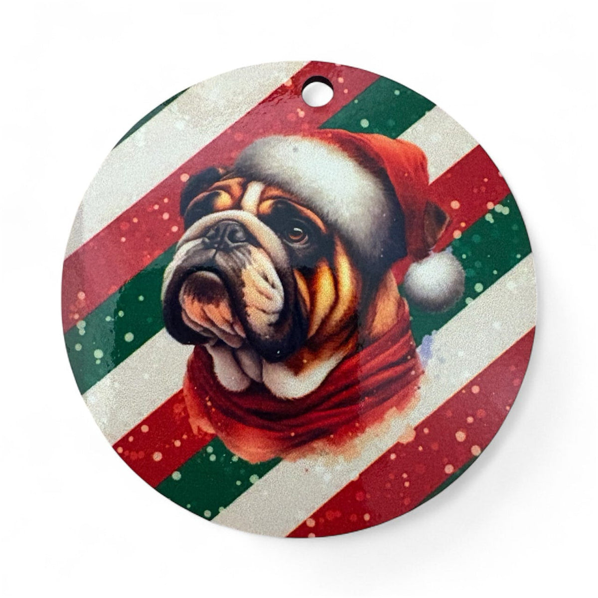 Personalised Christmas Hanging Decorations – Double-Sided Custom MDF Christmas Baubles