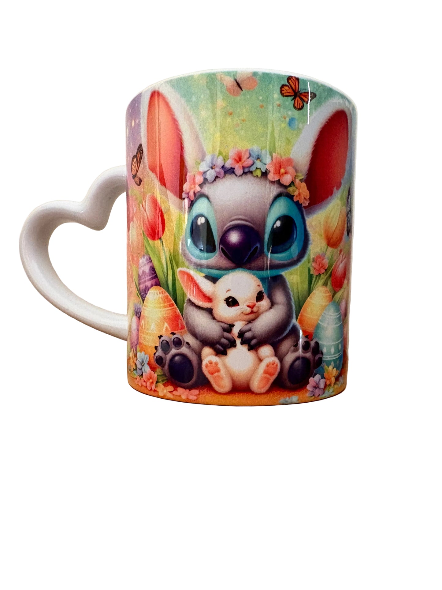 Easter Cartoon Character 11oz Mug | Cute Easter Ceramic Mug