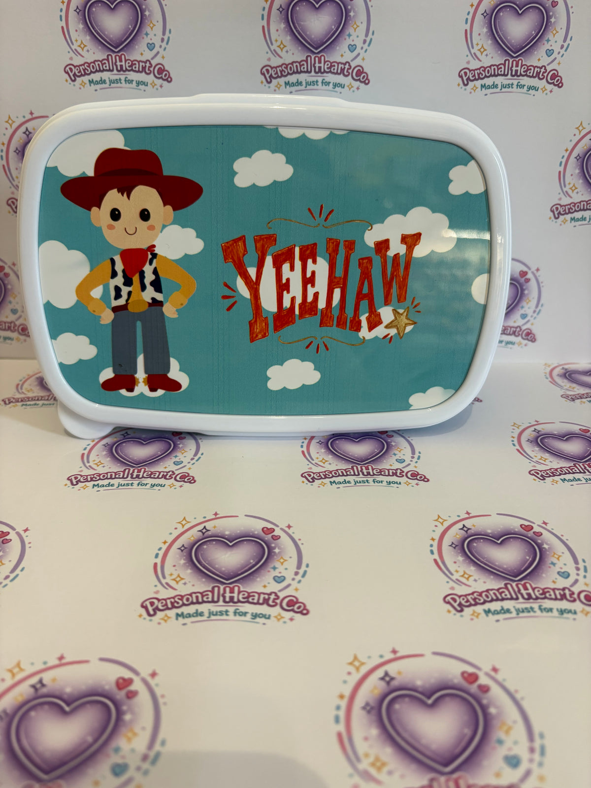 Personalised Children’s Lunch Box – Custom Name Lunch Box | Pink or Blue available