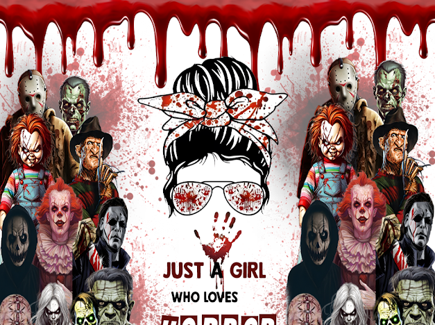 Horror/Halloween 20oz Stainless Steel Tumbler – Travel Cup