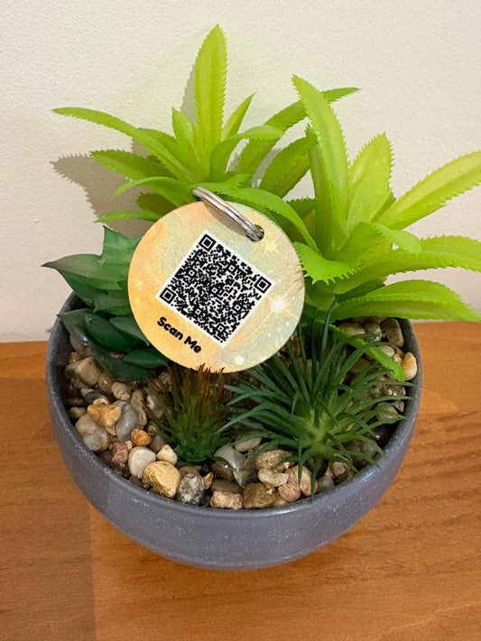 Personalised QR Code ID Tag – Smart, Scannable & Secure
