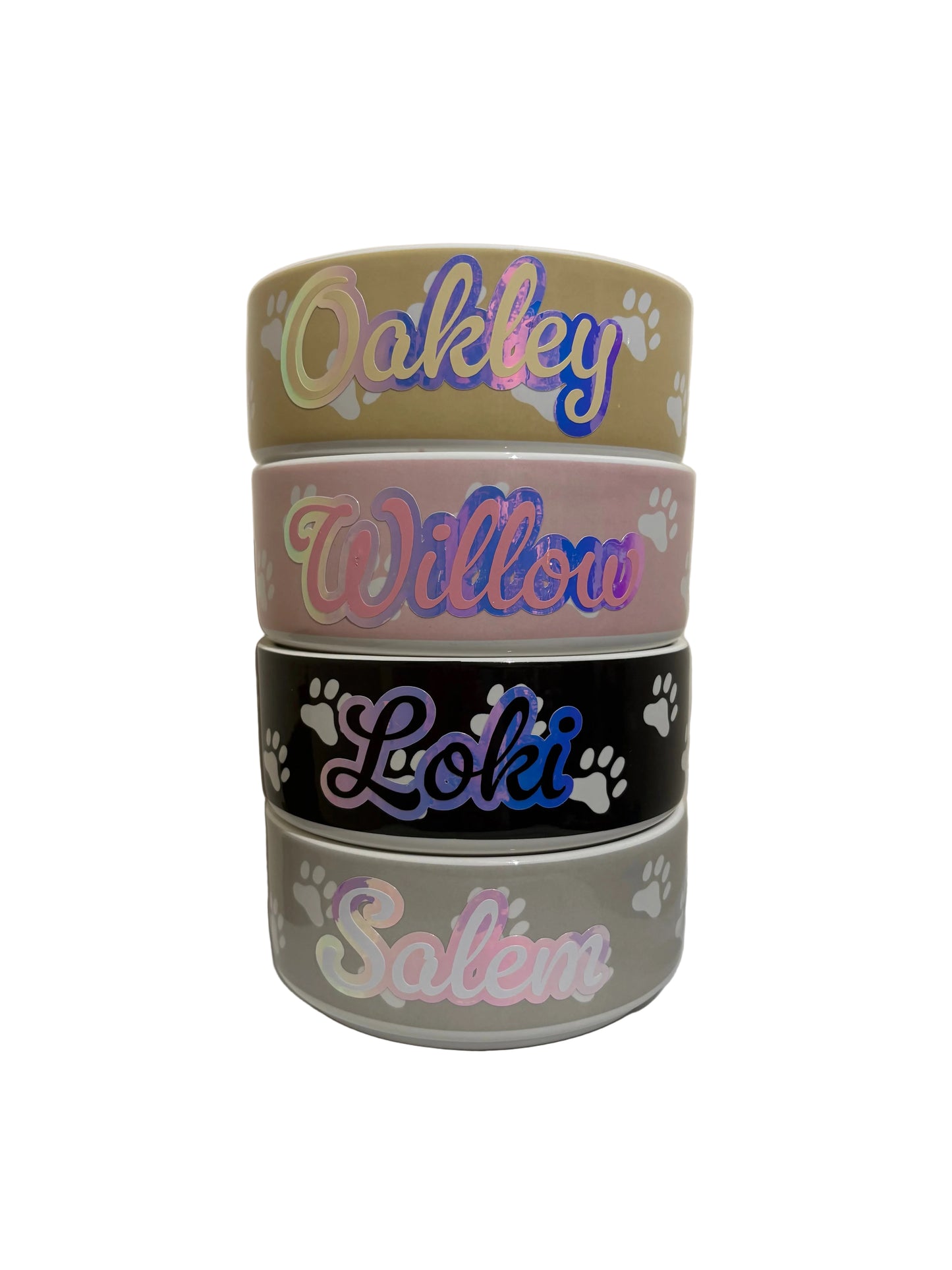 Personalisation Stickers for hard surfaces