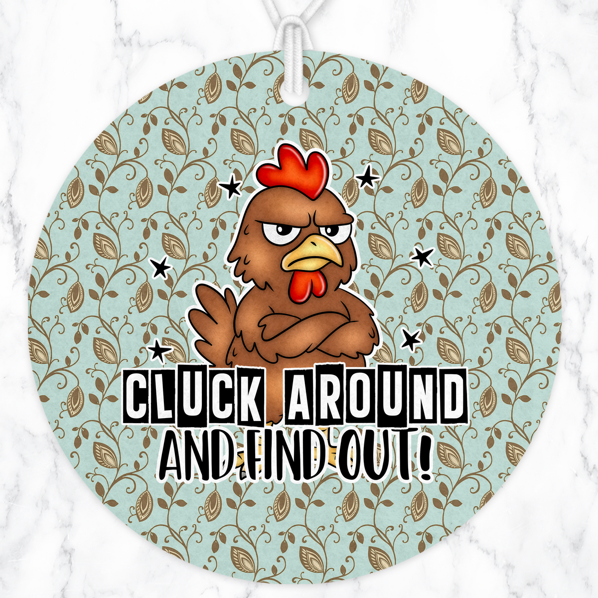Sarcastic Car Air Fresheners ~ unscented