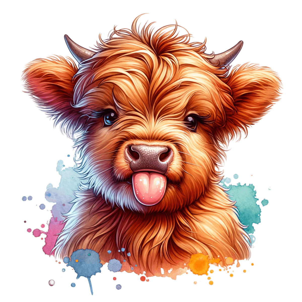 Highland Cow Tote Bag-several colour options available