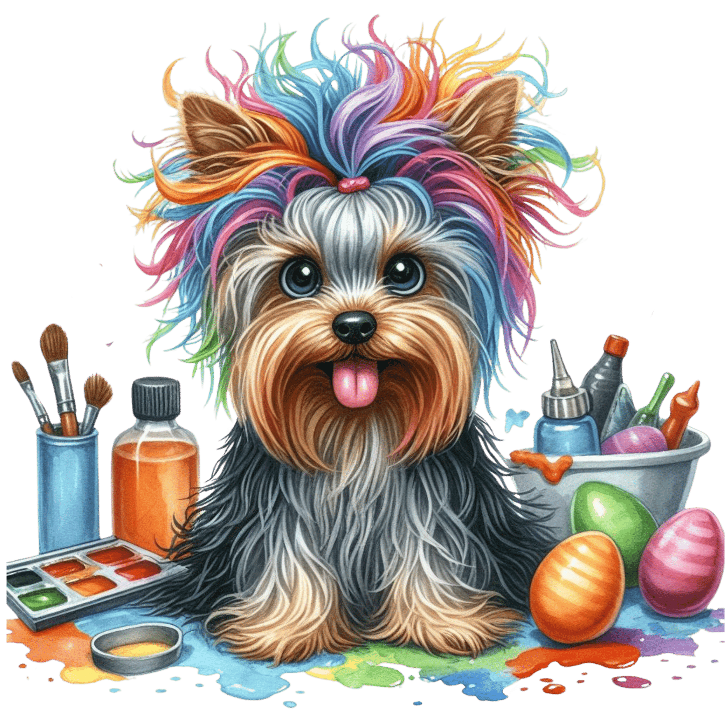 Crazy Dogs Coaster- Matching Mugs also available