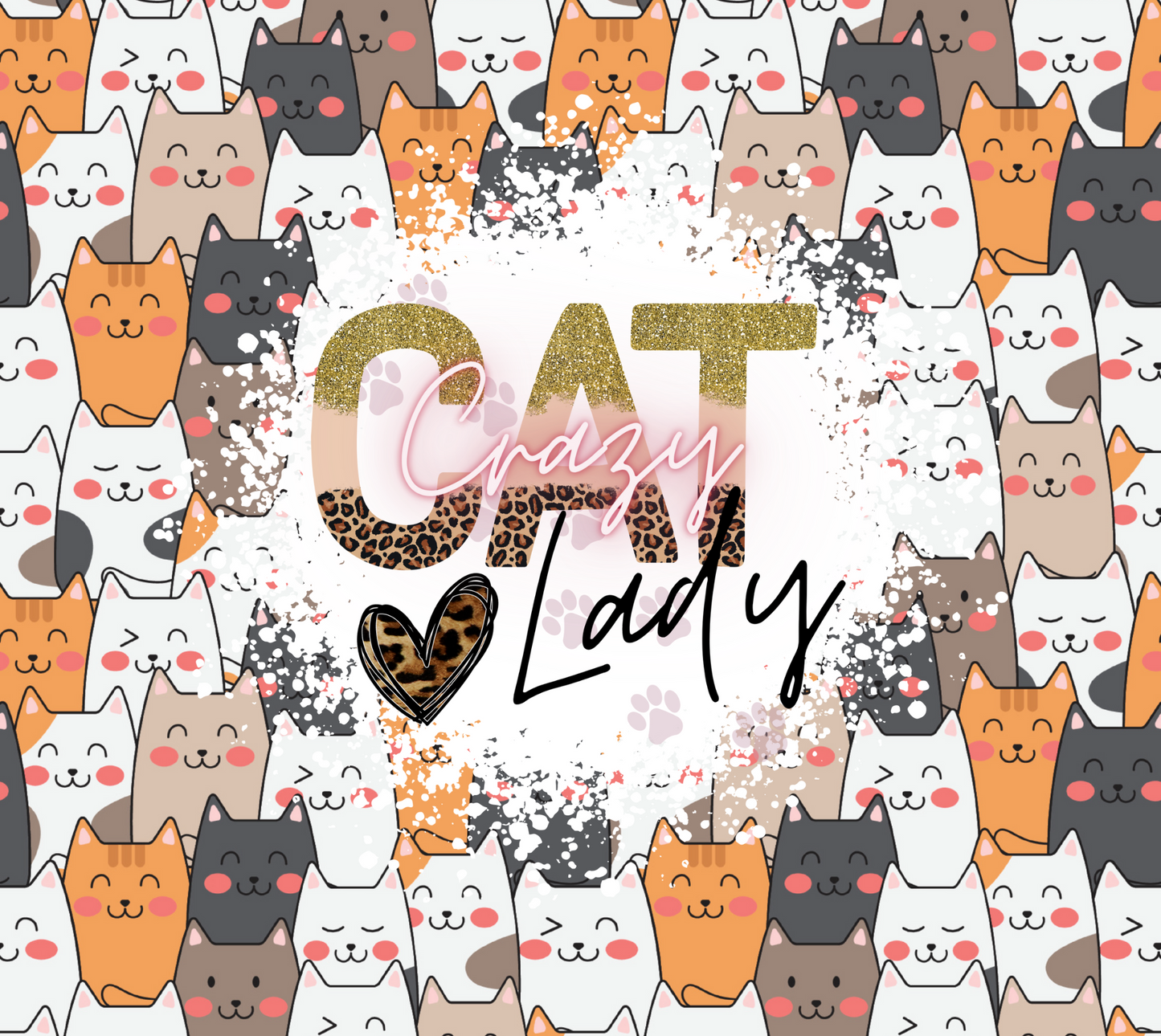Cat Lover Designed 20oz Stainless Steel Tumbler – Travel Cup
