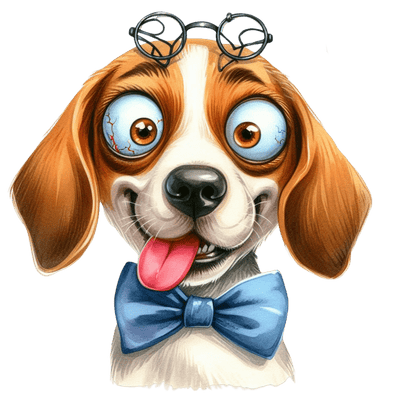 Crazy Dogs Coaster- Matching Mugs also available