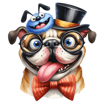 Crazy Dogs Coaster- Matching Mugs also available