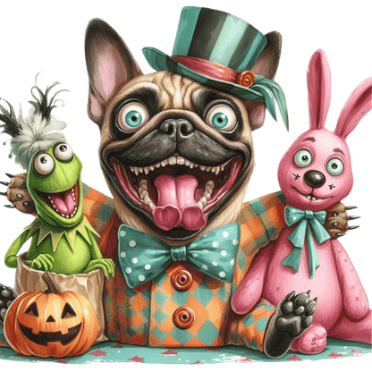 Crazy Dogs Coaster- Matching Mugs also available