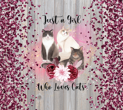 Cat Lover Designed 20oz Stainless Steel Tumbler – Travel Cup