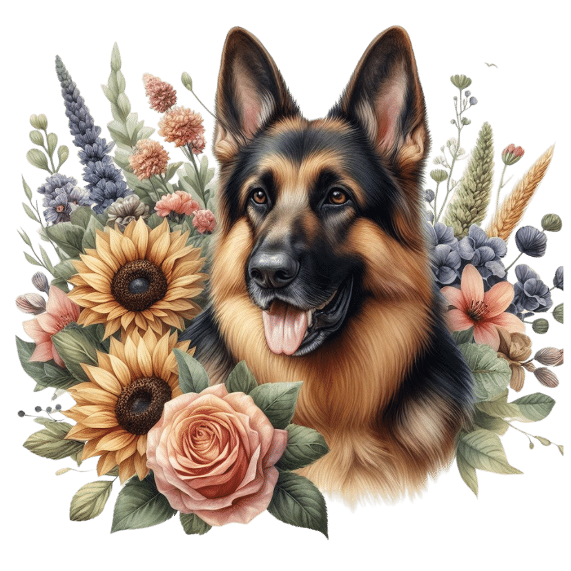 Flower Pet Coasters - Matching Mugs also available