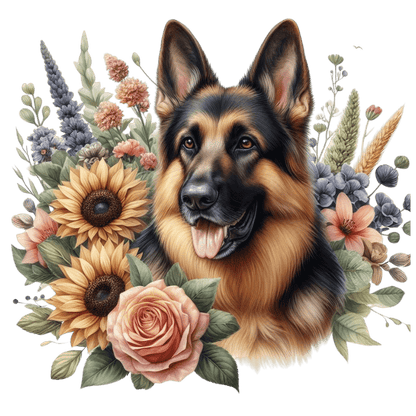 Flower Pet Coasters - Matching Mugs also available