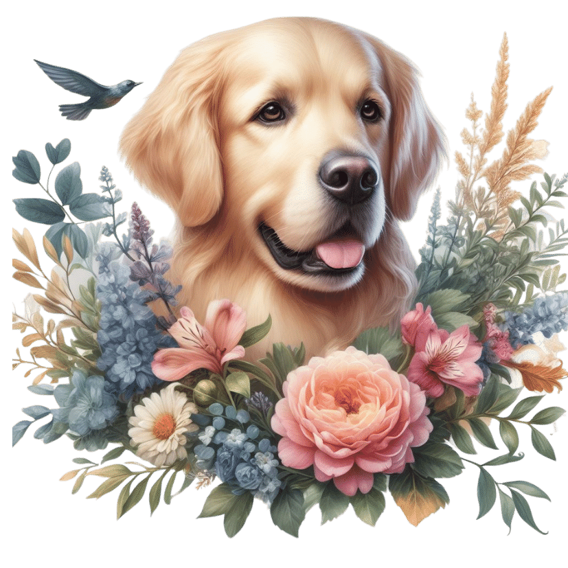 Flower Pet Coasters - Matching Mugs also available