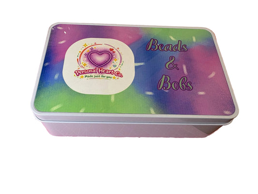 Personalised Rectangular Storage Tins – Custom Photo & Name Keepsake Tin (3 Shapes Available)
