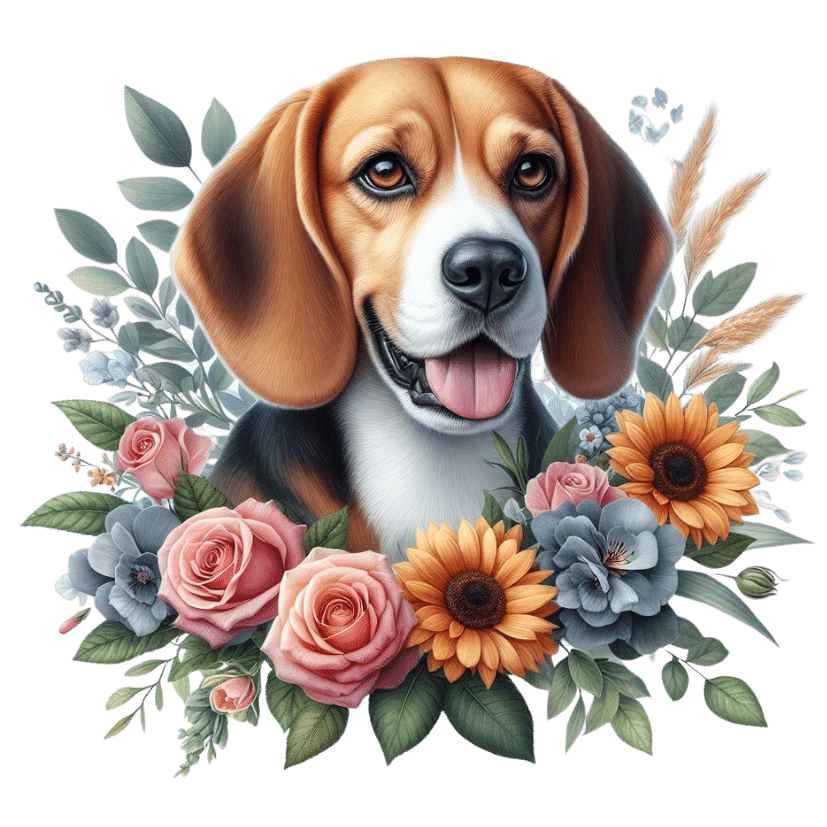Flower Pet Coasters - Matching Mugs also available