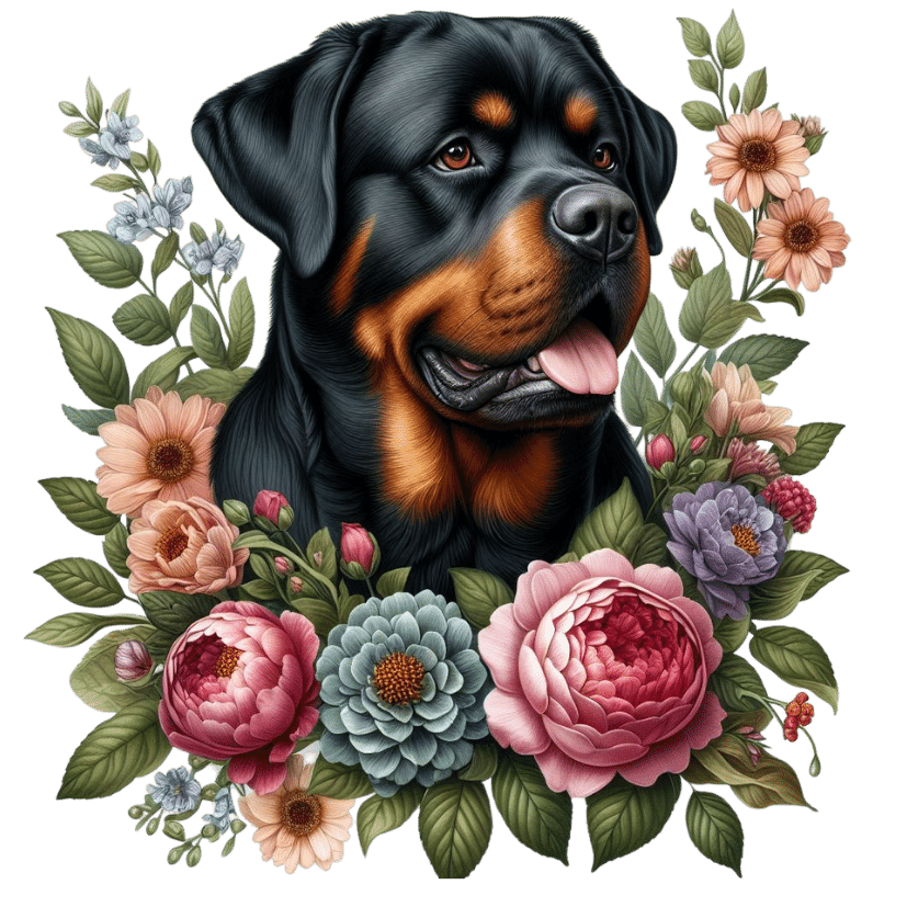 Flower Pet Coasters - Matching Mugs also available