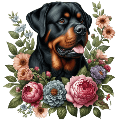 Flower Pet Coasters - Matching Mugs also available