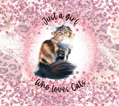Cat Lover Designed 20oz Stainless Steel Tumbler – Travel Cup