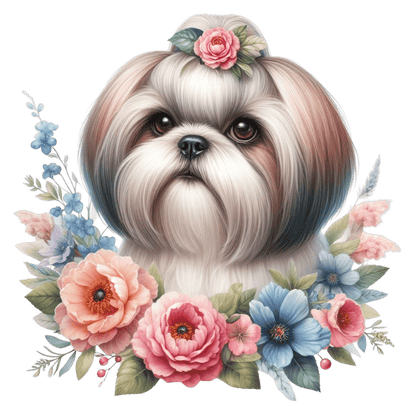 Flower Pet Coasters - Matching Mugs also available