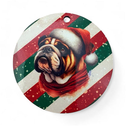 Personalised Christmas Hanging Decorations – Double-Sided Custom MDF Christmas Baubles