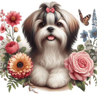 Flower Pet Coasters - Matching Mugs also available