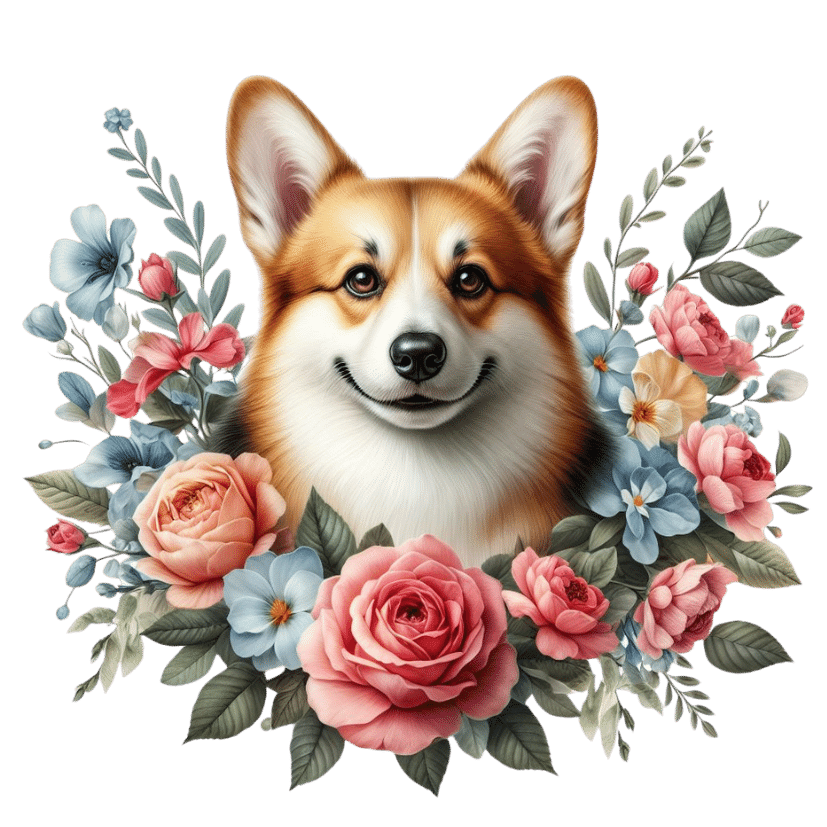 Flower Pet Coasters - Matching Mugs also available