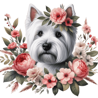Flower Pet Coasters - Matching Mugs also available