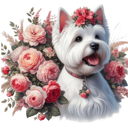 Flower Pet Coasters - Matching Mugs also available