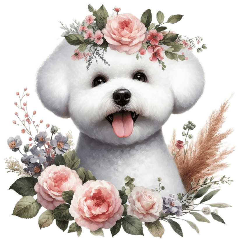 Flower Pet Coasters - Matching Mugs also available