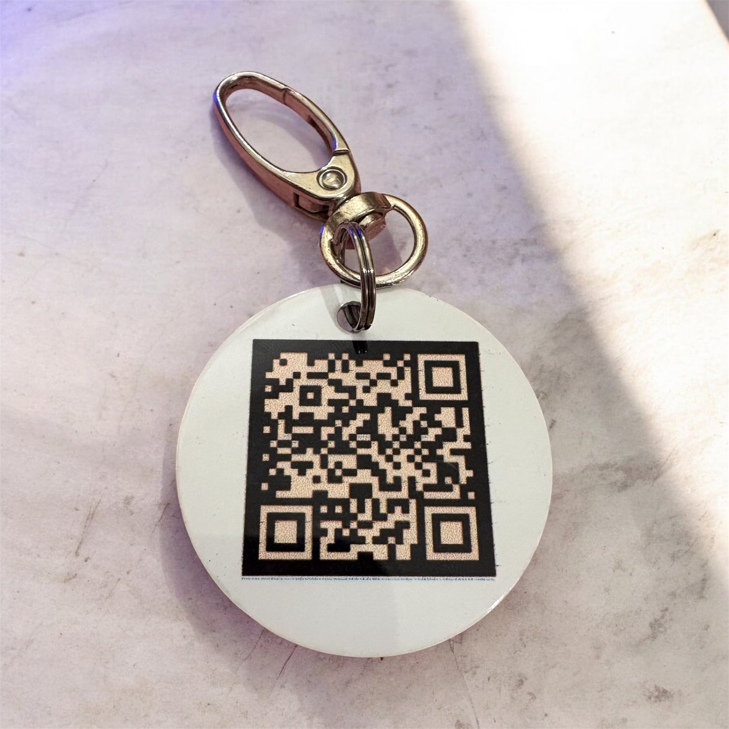 Personalised QR Code ID Tag – Smart, Scannable & Secure