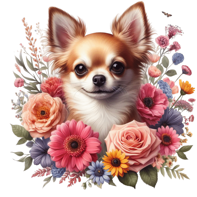 Flower Pet Coasters - Matching Mugs also available