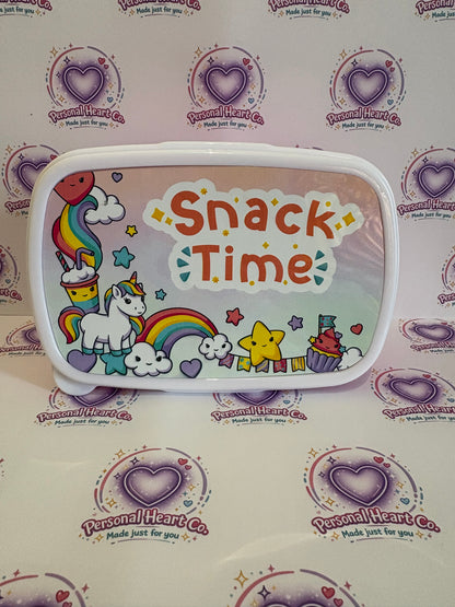 Personalised Children’s Lunch Box – Custom Name Lunch Box | Pink or Blue available