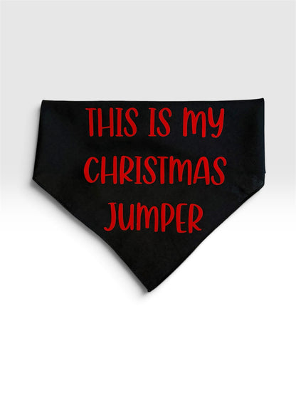Christmas Pet Bandanas – Custom Designs Welcome!