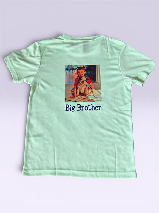 Custom Photo T Shirt | Child | Image front and back