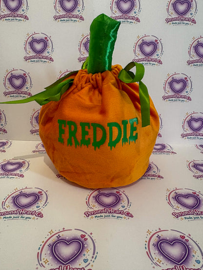 🎃 Personalised Halloween Trick or Treat Pouch 👻