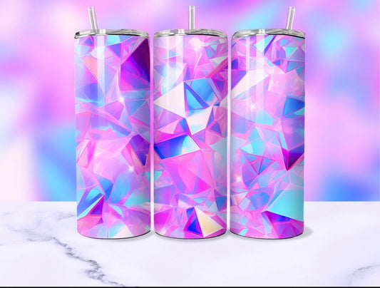 Crystal 20oz Stainless Steel Tumbler – Travel Cup