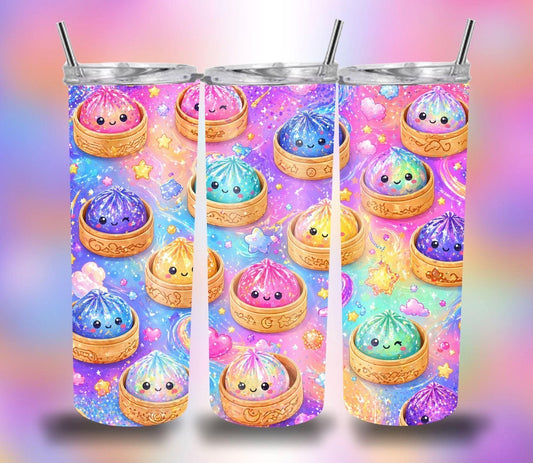 Glitter Dumpling 20oz Stainless Steel Tumbler – Travel Cup