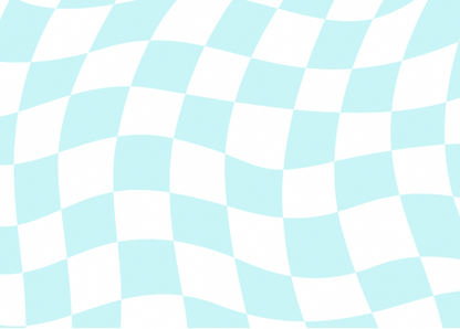 Pastel Chequered Personalised ID Tags