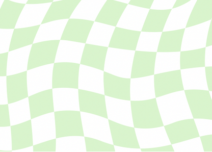Pastel Chequered Personalised ID Tags