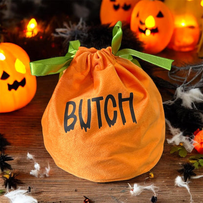 🎃 Personalised Halloween Trick or Treat Pouch 👻