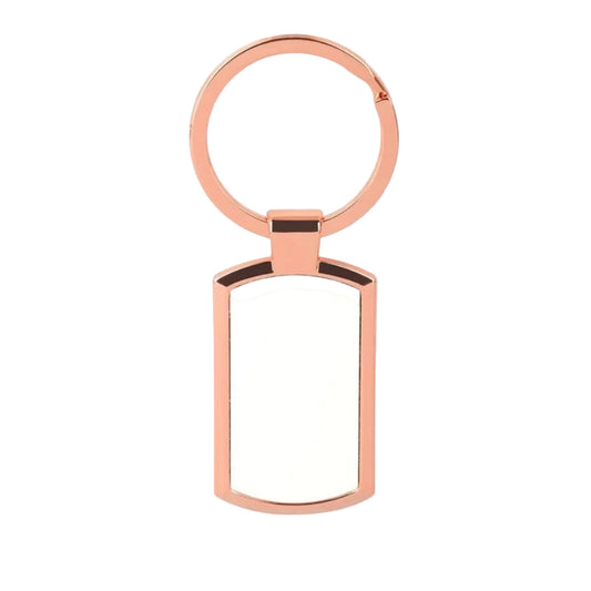 Personalised Keyrings — Rose Gold