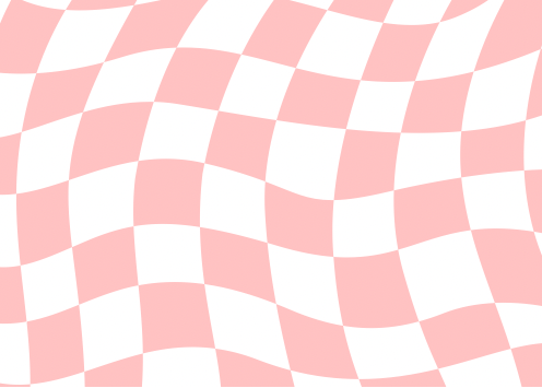 Pastel Chequered Personalised ID Tags