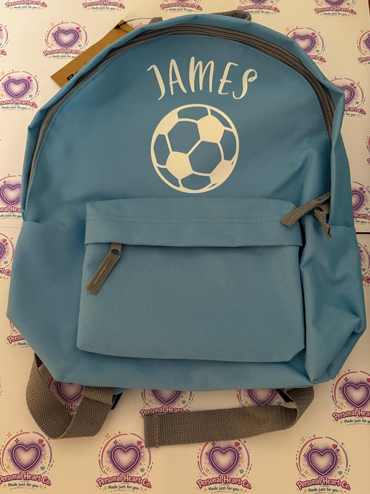 Personalised Mini Backpack – Custom Name Kids or Pet Owner Backpack (9L)
