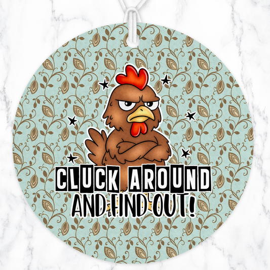 Sarcastic Car Air Fresheners ~ unscented