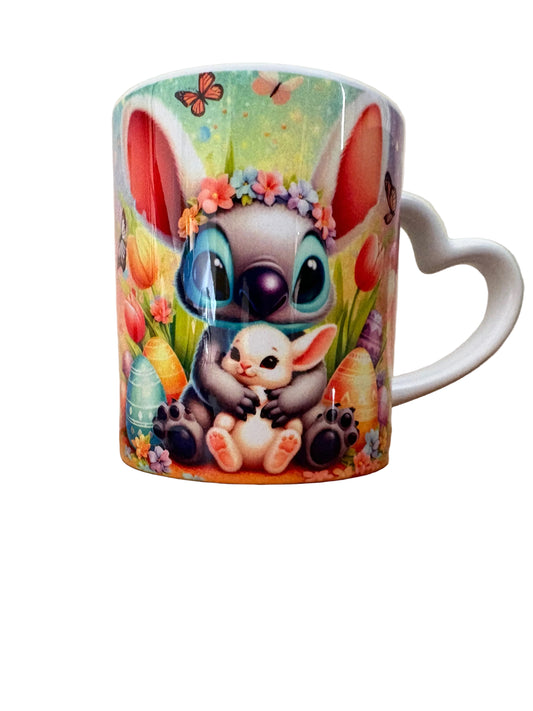 Easter Cartoon Character 11oz Mug | Cute Easter Ceramic Mug