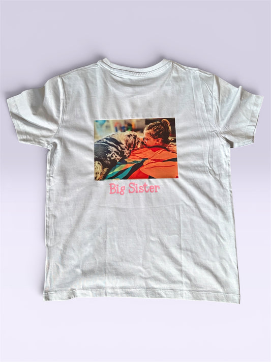 Custom Photo T Shirt | Adult | Image front and back