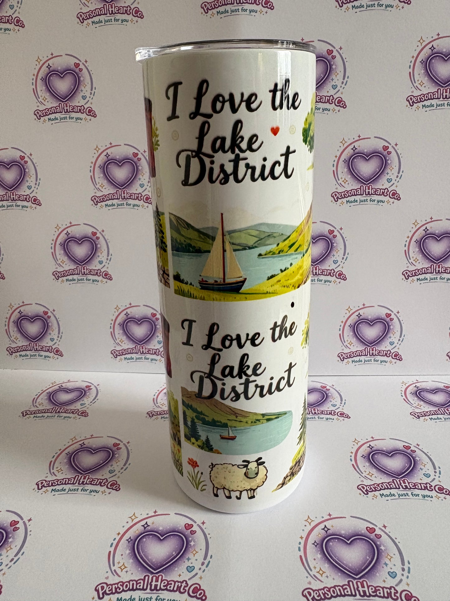 I ❤️ the Lake District 20oz Stainless Steel Tumbler – Travel Cup