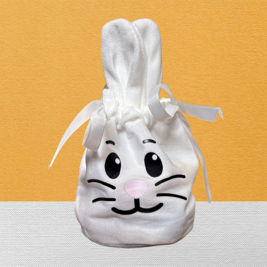 Personalised Easter Bunny Pouch | Reusable Easter Gift & Treat Bag