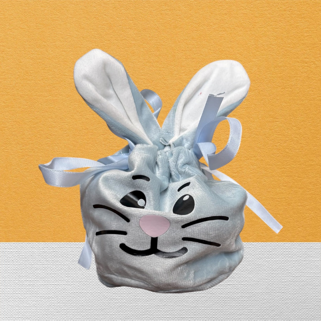 Personalised Easter Bunny Pouch | Reusable Easter Gift & Treat Bag